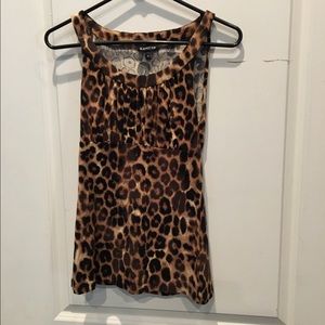 Cheetah print top