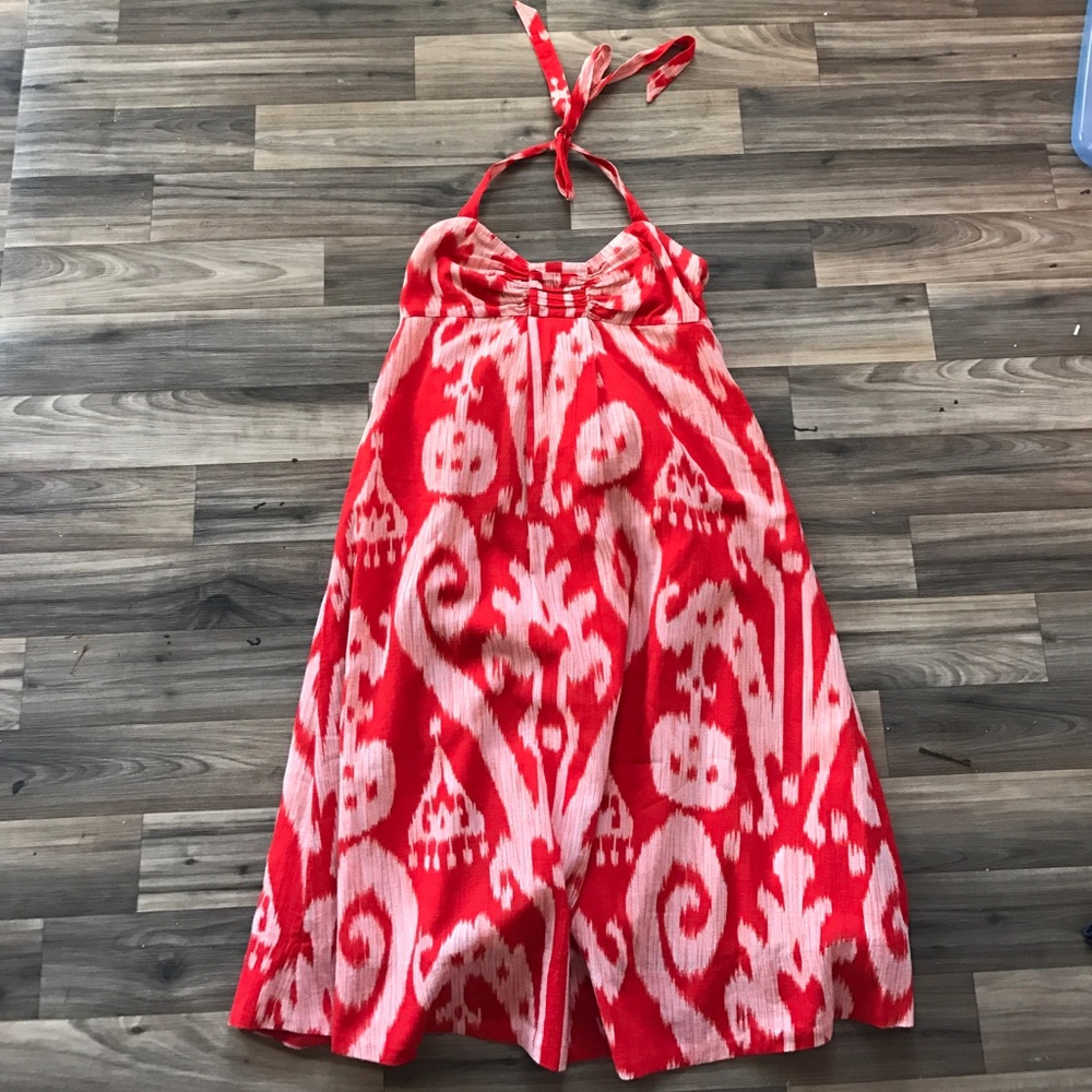 Anthropologie Halter Dress