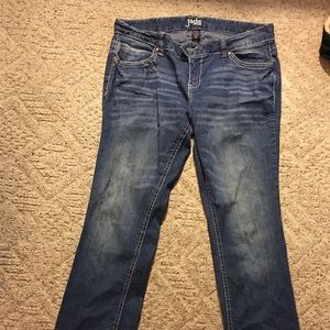 Jade low rise boot cut jeans