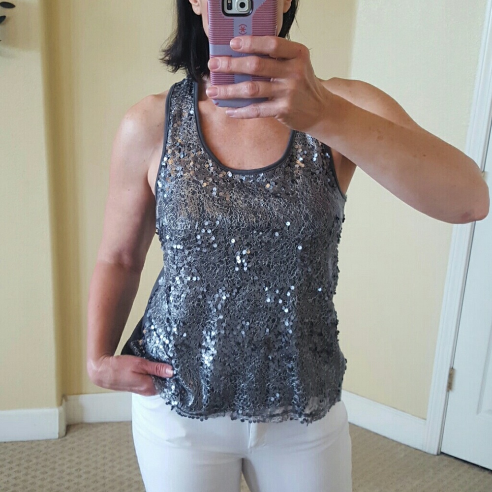 Sequined Tank
