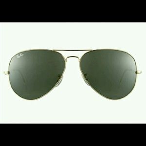 Classic Ray Ban Aviators 62 Gold Frames