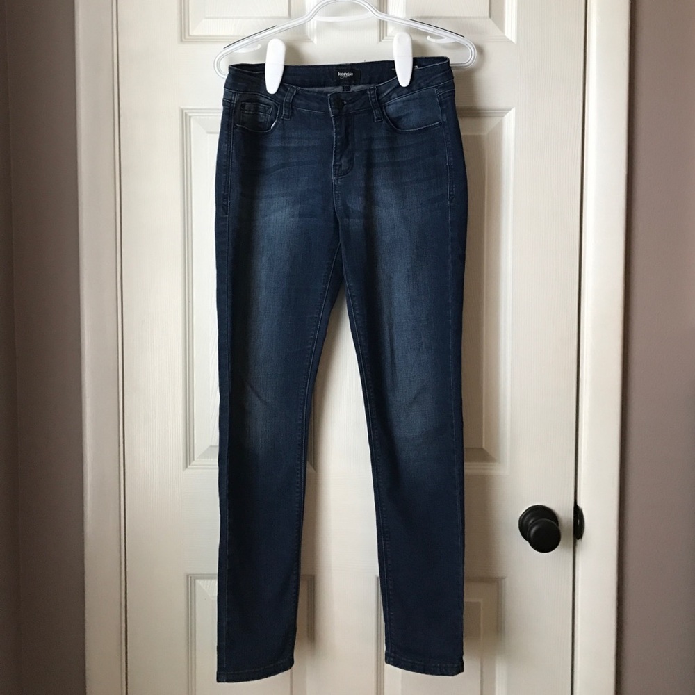Kensie Dark You Look Pretty Skinny Jeans 28