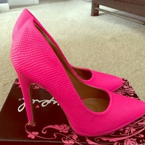 Hot pink 4 inch Heels