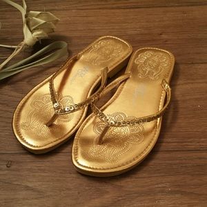 Gold Sandals