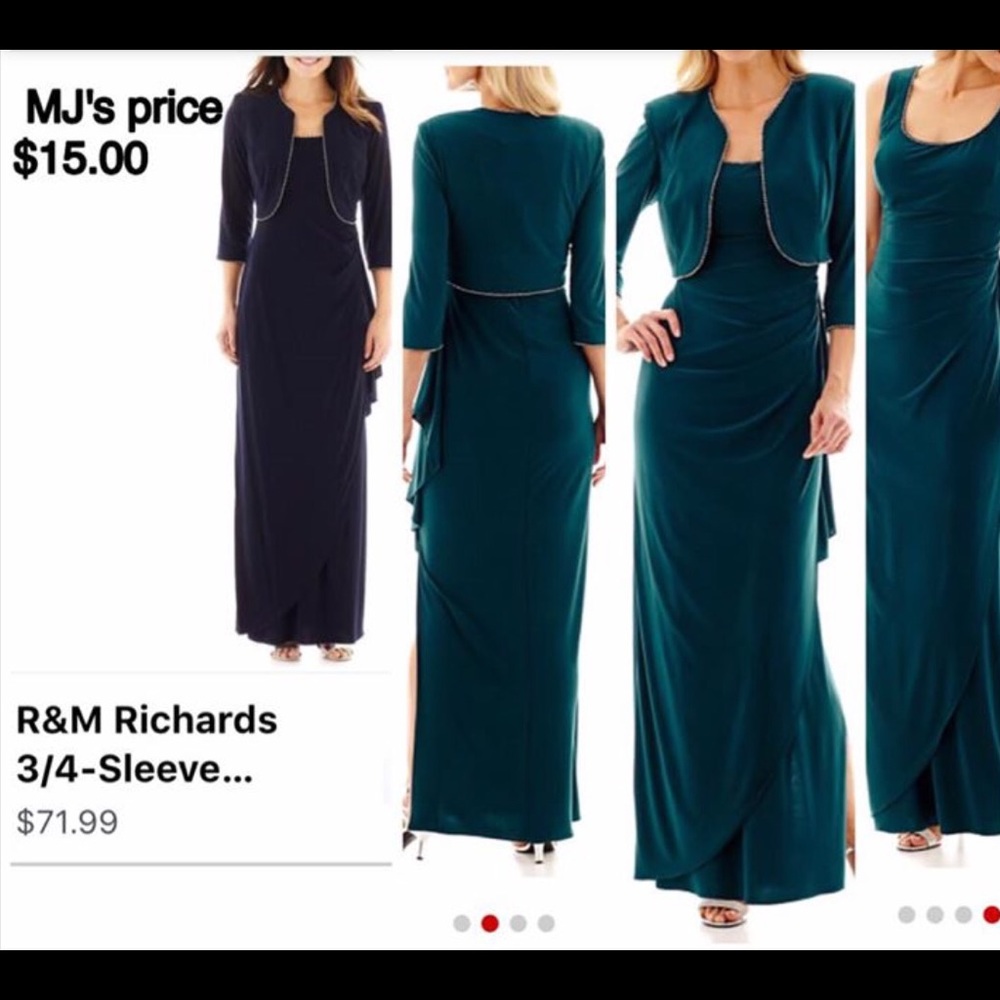 R&M Richards forma dress.