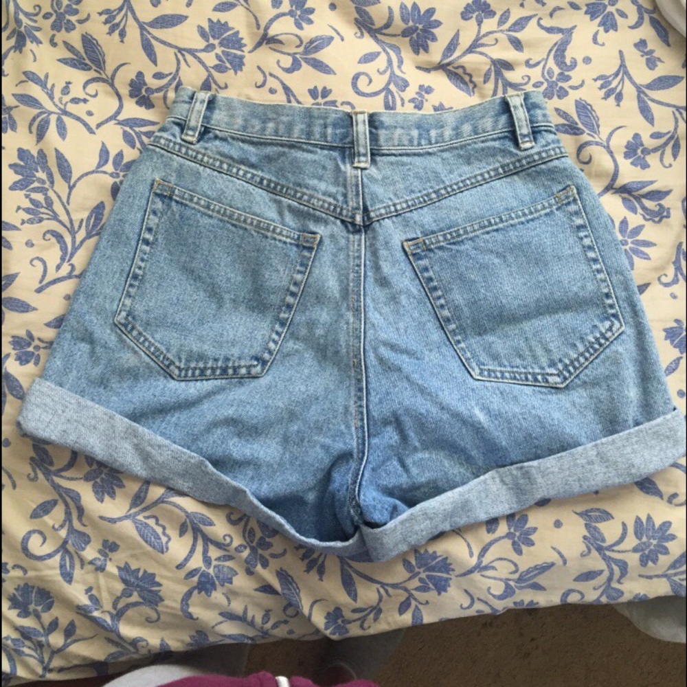 Vintage Denim High Waisted Shorts