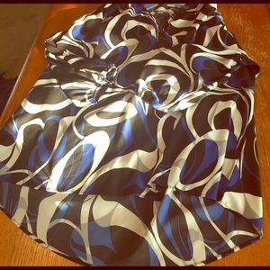 Cute patterned 3/4 sleeve blouse