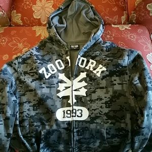 Zoo York zipped hoodie