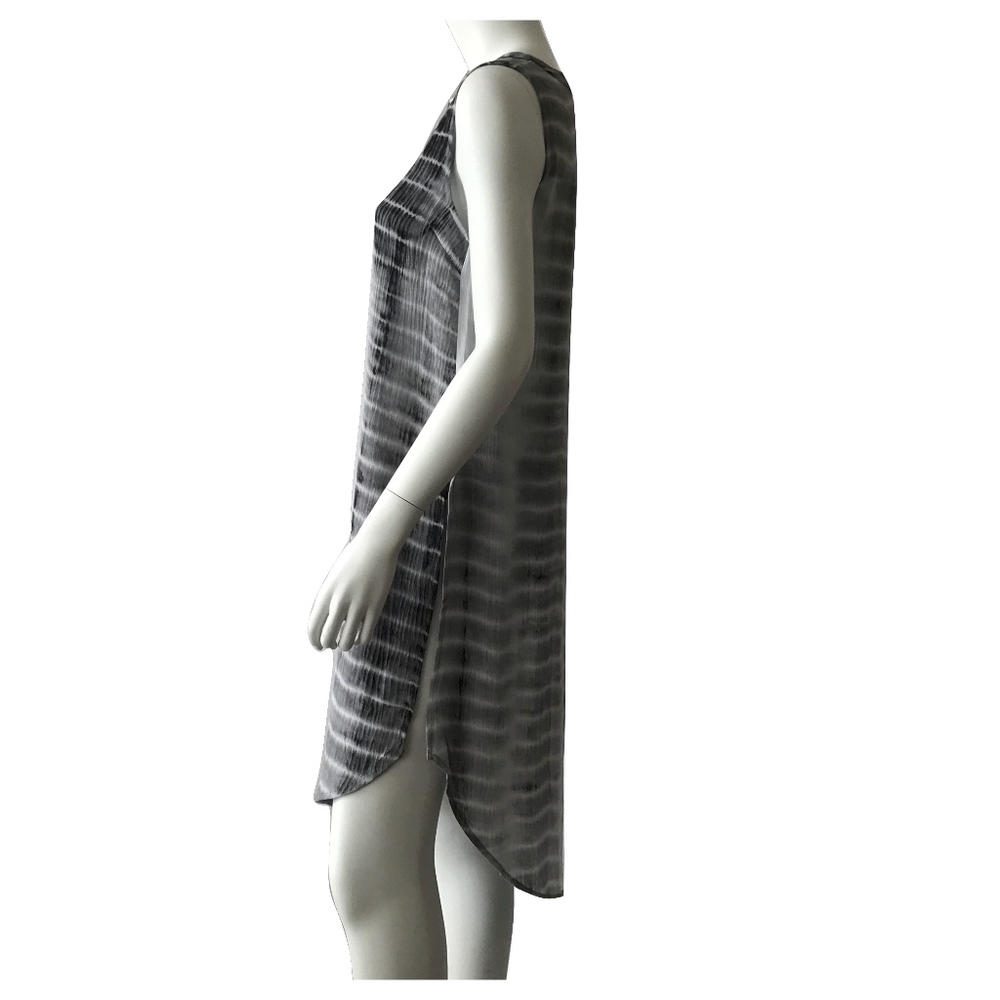 Tie Dye Cover Up Dress With Side Slits - Picture 2 of 4
