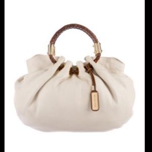 Leather skorpios satchel