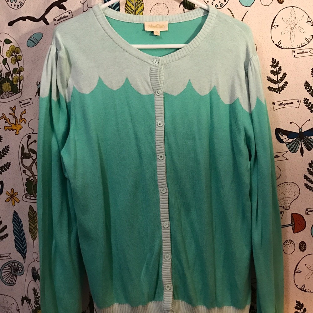 ModCloth Seafoam Cardigan NWOT