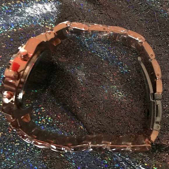 SFNY Gold Diamond crusted watch