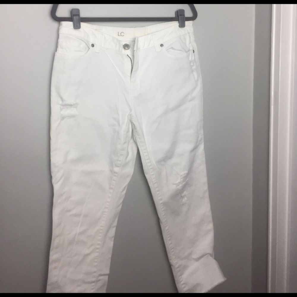 Lauren Conrad for Kohls White Crop jean