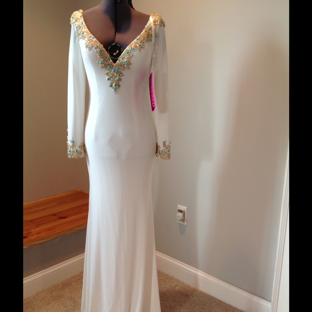 White gown