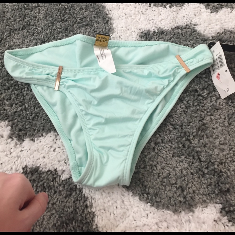 Teal bathing suit bottoms