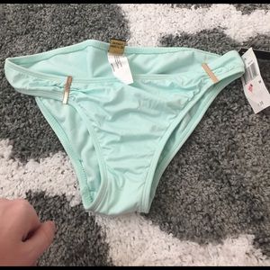 Teal bathing suit bottoms