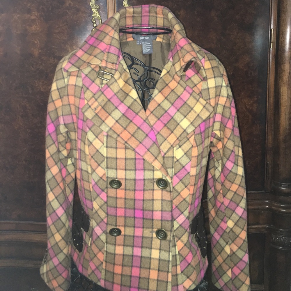 Amazing jacket 85% wool 15% cashmere size 4 NWOT