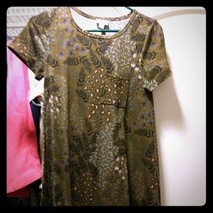 Carly dress in an amazing pattern