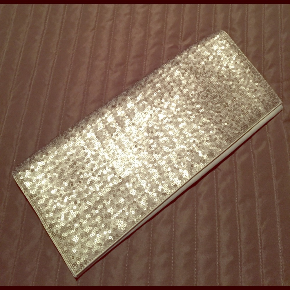 Sequin Banana Republic Clutch