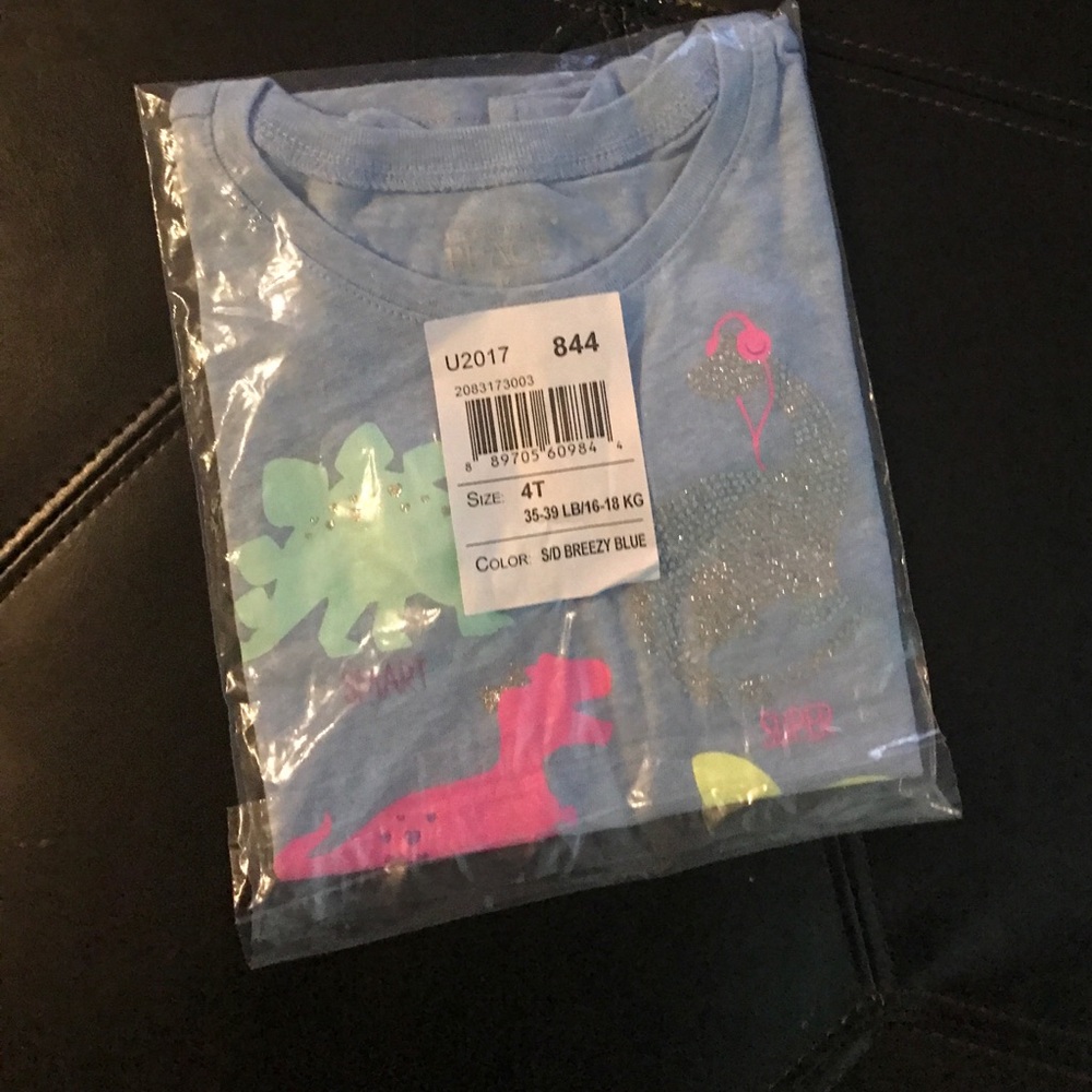 Girls dino top