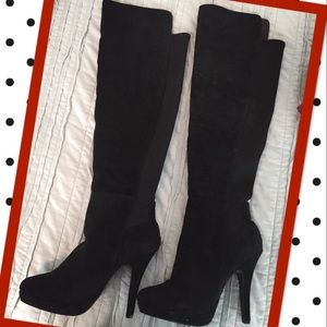 Black Over the Knee Boots