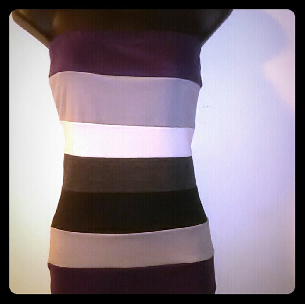 Strapless bodycon dress