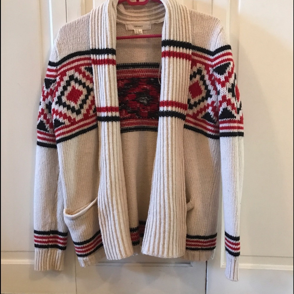 Aztec Forever 21 Cardigan