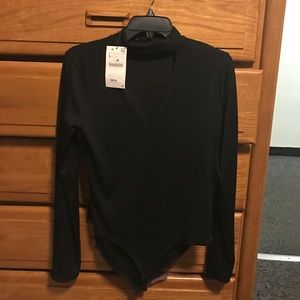 Black Zara Bodysuit