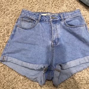Jean shorts