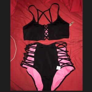 Victoria secret strappy bathing suit