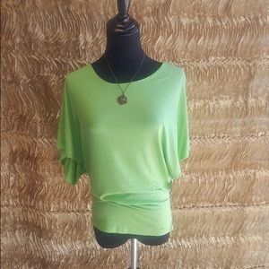 Lime green dolman