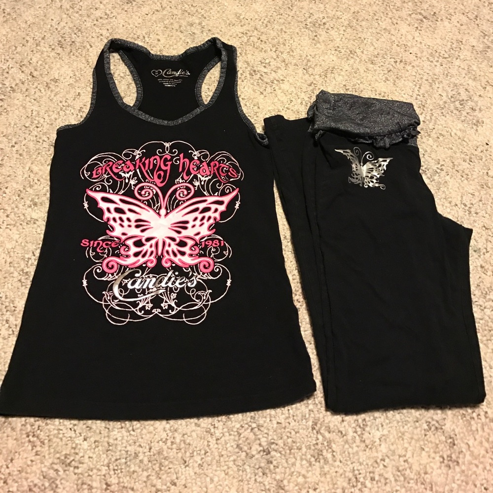 Wednesday sale- Butterfly PJ Set