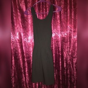 Strapped Crossback Skater Dress