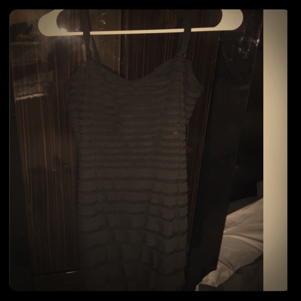 Really cute all black dress!