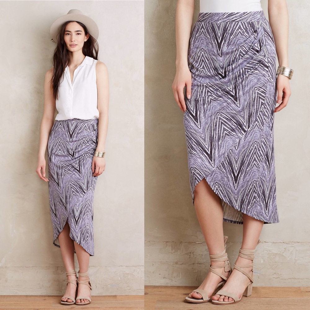 LAST CALL! Anthropologie Maeve Midi Skirt - XS