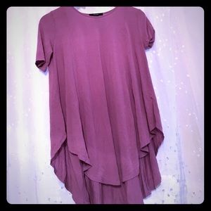 Lilac forever 21 hi lo tshirt