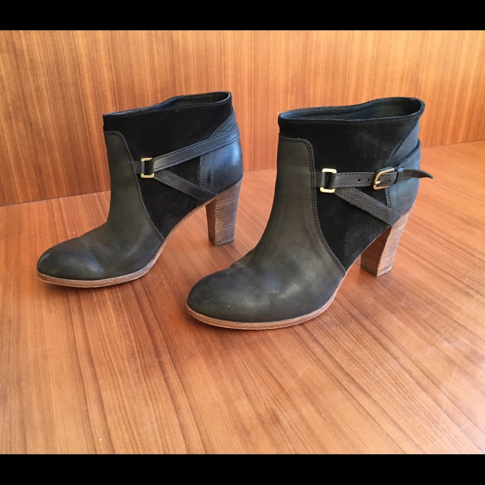 Comptoirs des Cotonniers leather/suede booties