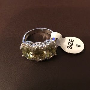 Sterling silver/citrine stones