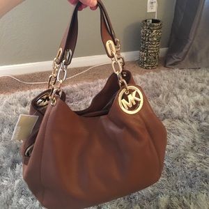 Michael Kors Fulton shoulder bag new with tags