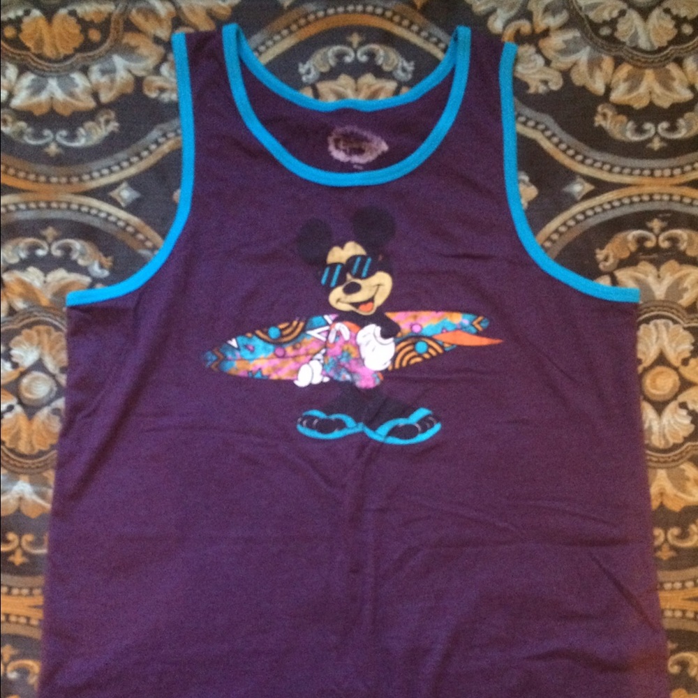 Surfing Mickey Mouse