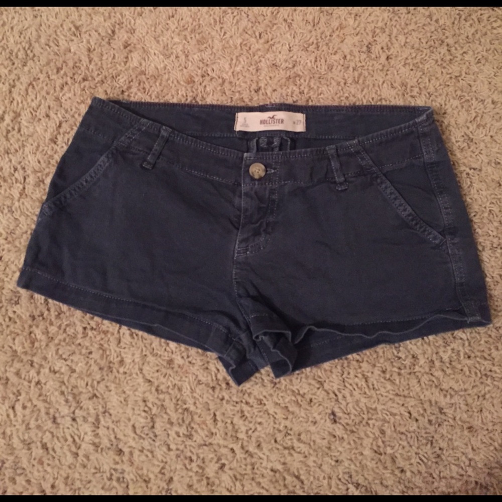 Size 5 Navy shorts from Hollister