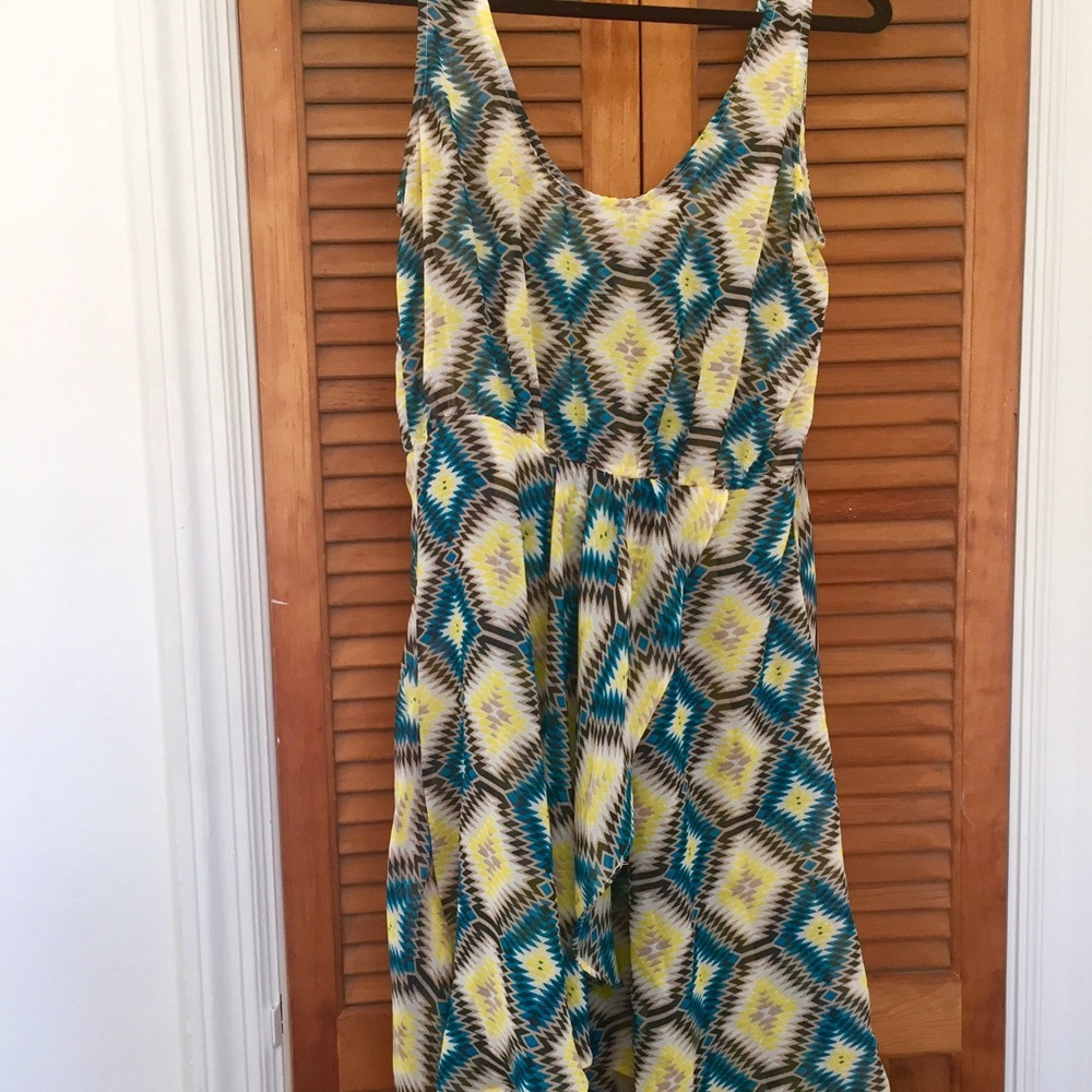 Chiffon Hi-lo dress