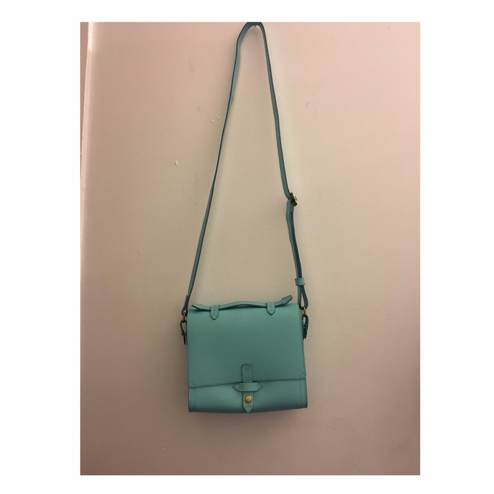 BeCa by Joy Gyson aqua blue bag