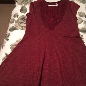 ❤️SHORT SALE❤️burgundy dress