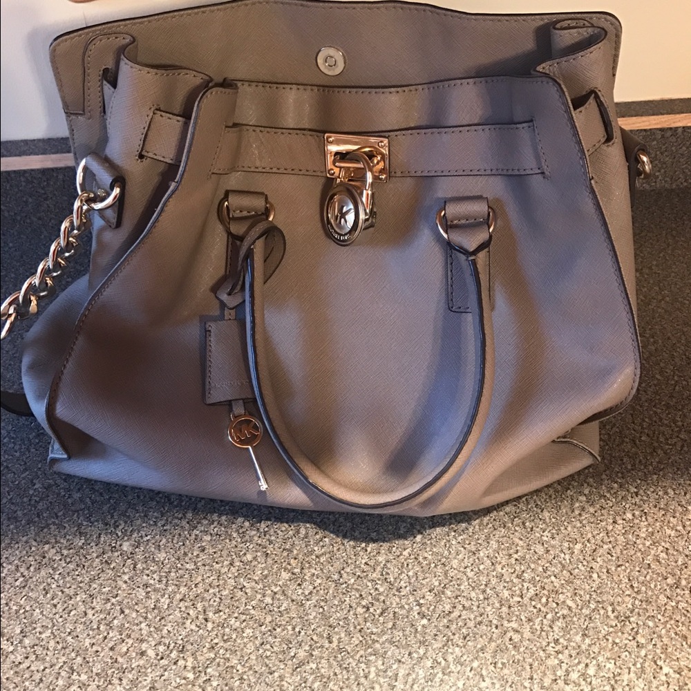 Michael Kors Large Hamilton Satchel
