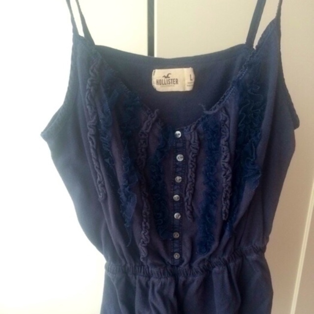 Hollister Co Navy Blue Tank