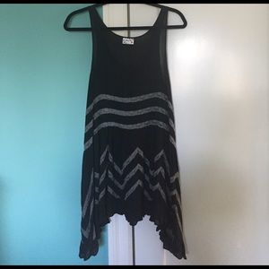 Free People Voile & Lace Slip Dress