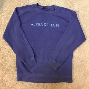 ADPI CC Sz M Blue Sweatshirt