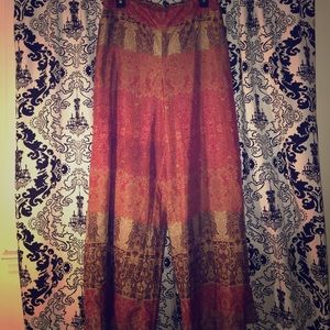 Tribal Print Palazzo Pants