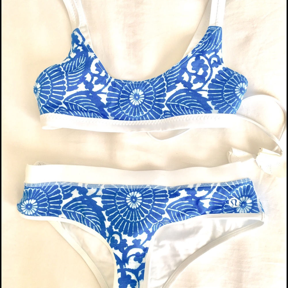 Lulu Lemon reversible bikini